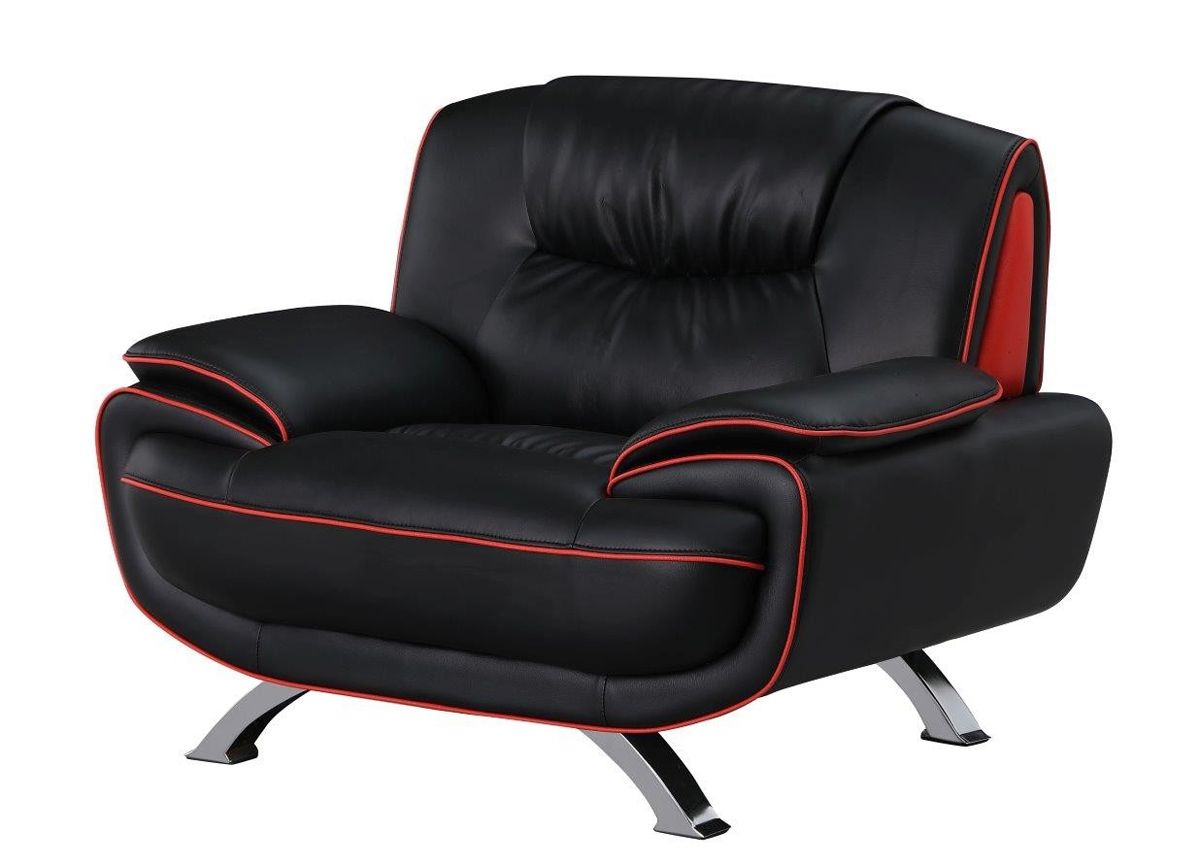 Eva Modern Genuine Leather Chair