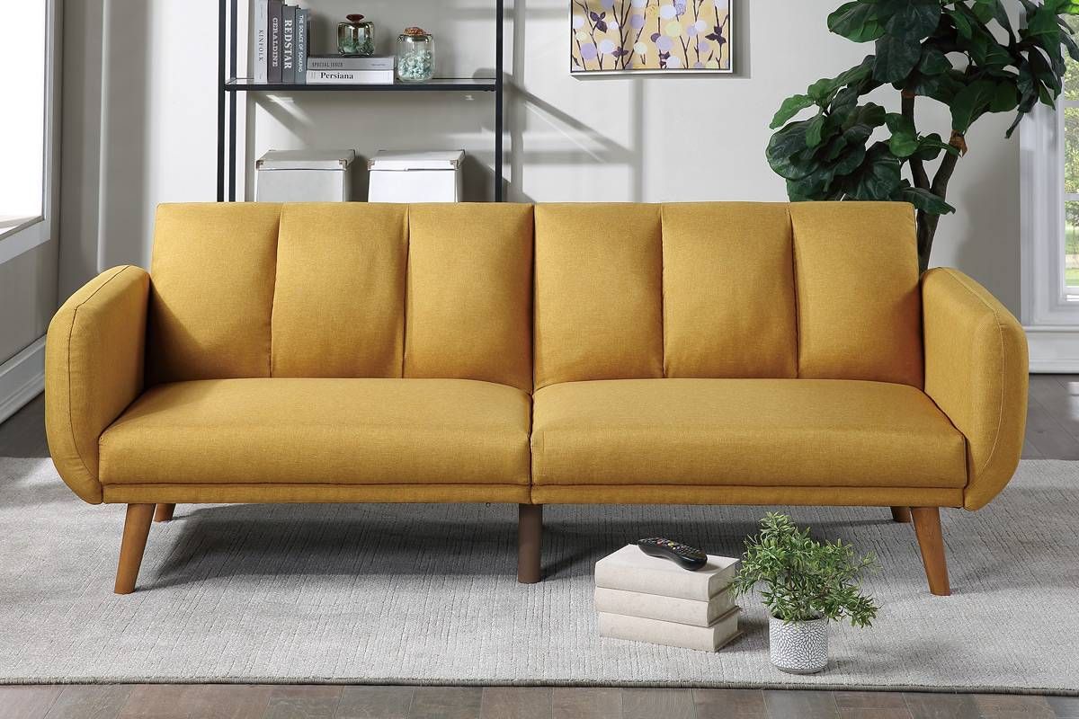 Evin Mid Century Modern Futon