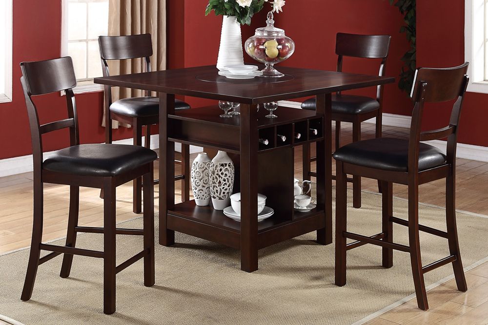 Abigail Counter Height Table Set
