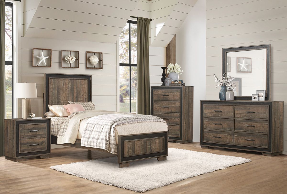 Farber Rustic Youth Bedroom Furniture