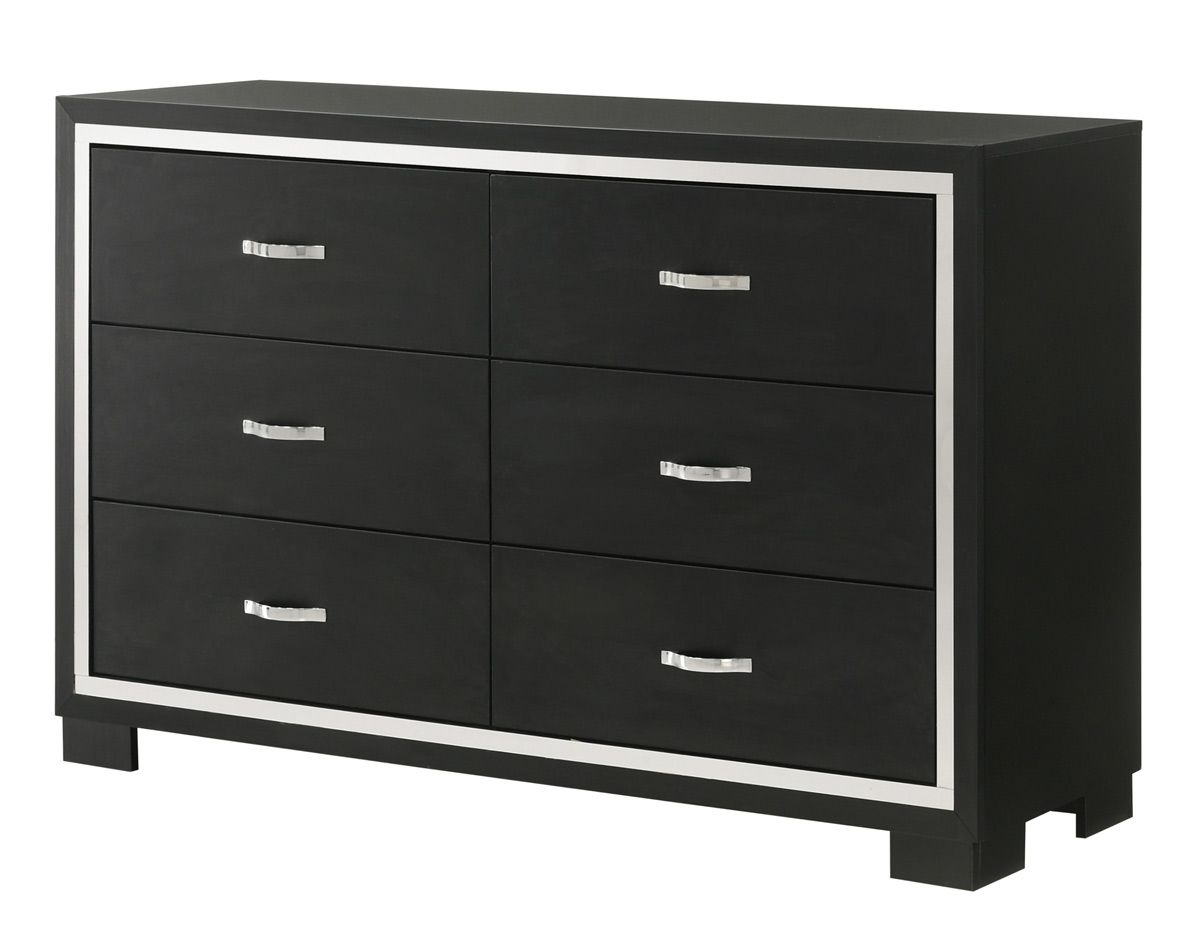 Fares Black Finish Dresser