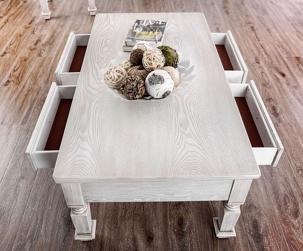 Fargo Coffee Table With Drawers