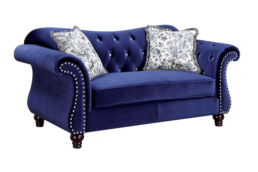 Faris Traditional Style Love Seat