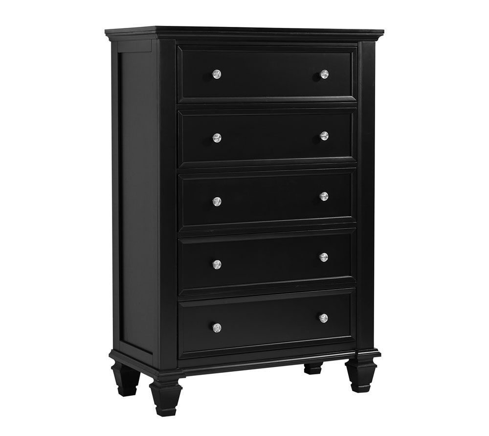 Fawn Black Finish Chest