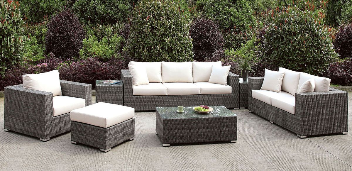 Feder Outdoor 7-Piece Sofa Set