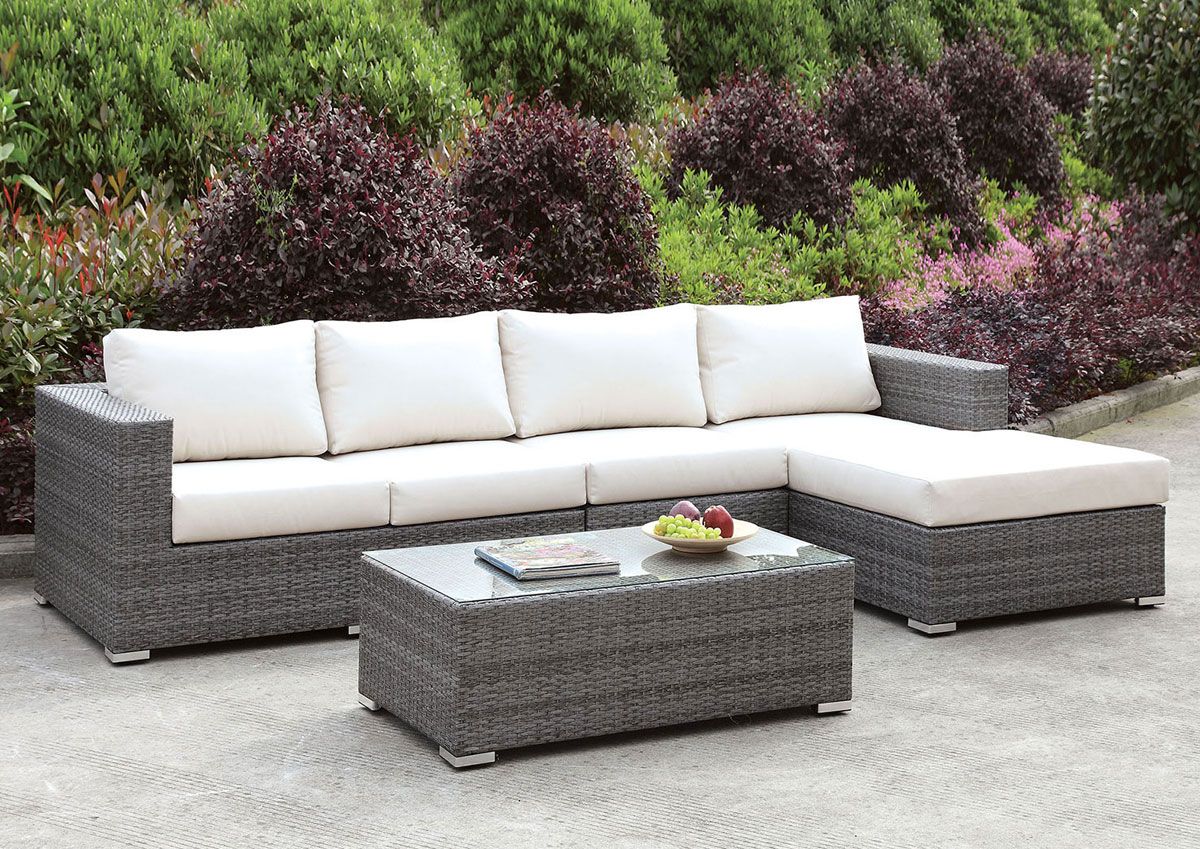 Feder Outdoor L-Shape Sofa Set