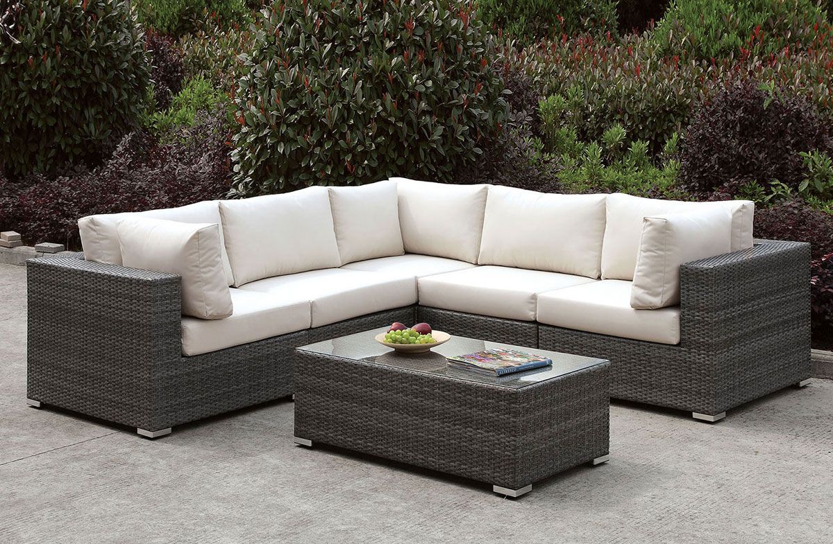 Feder Outdoor Sectional Sofa Set