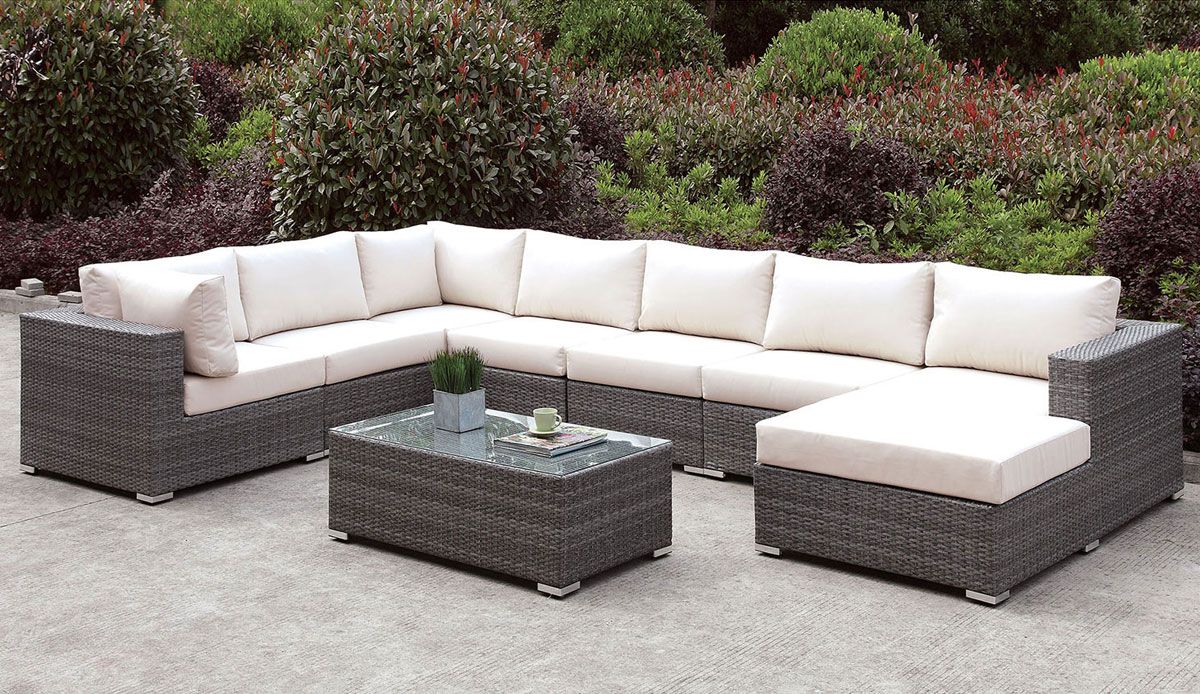 Feder U-Shape Outdoor Sofa Set