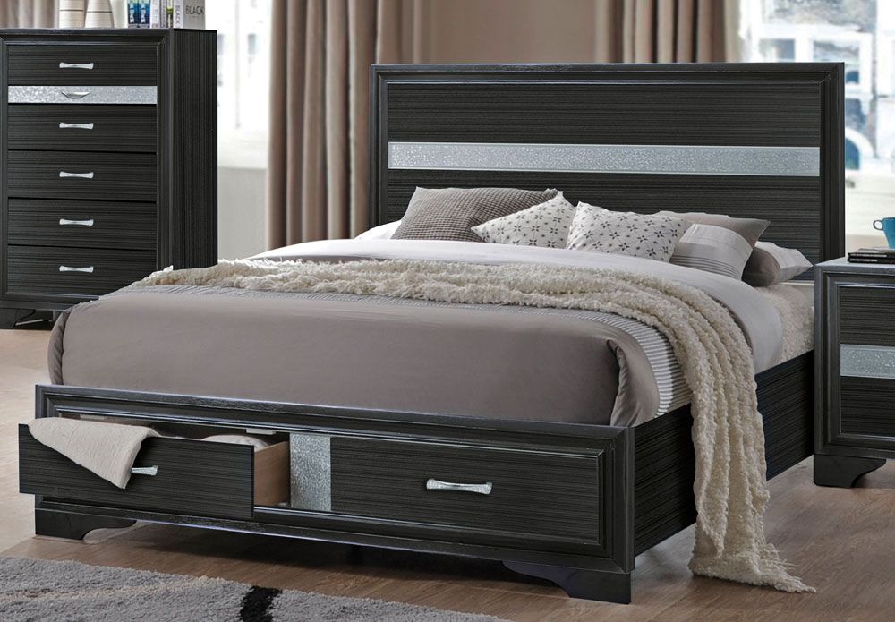 Filipo Bed Footboard Drawers