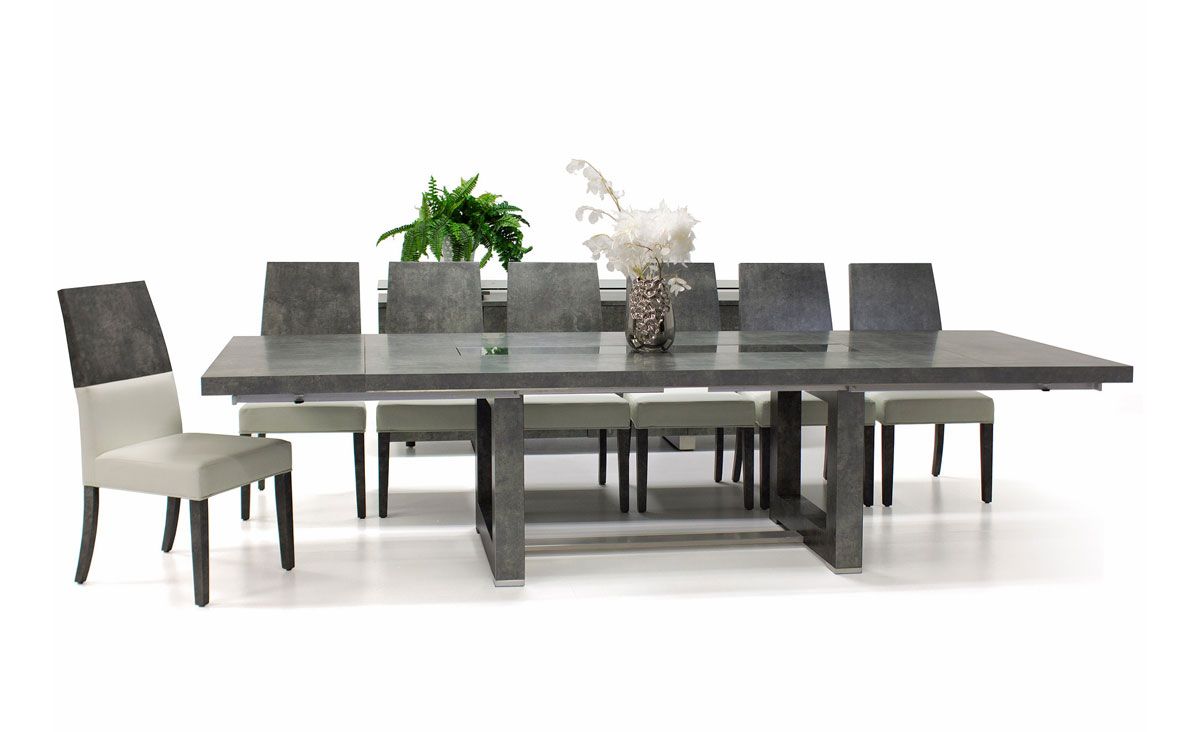 Fillmore Concrete Look Dining Table Set