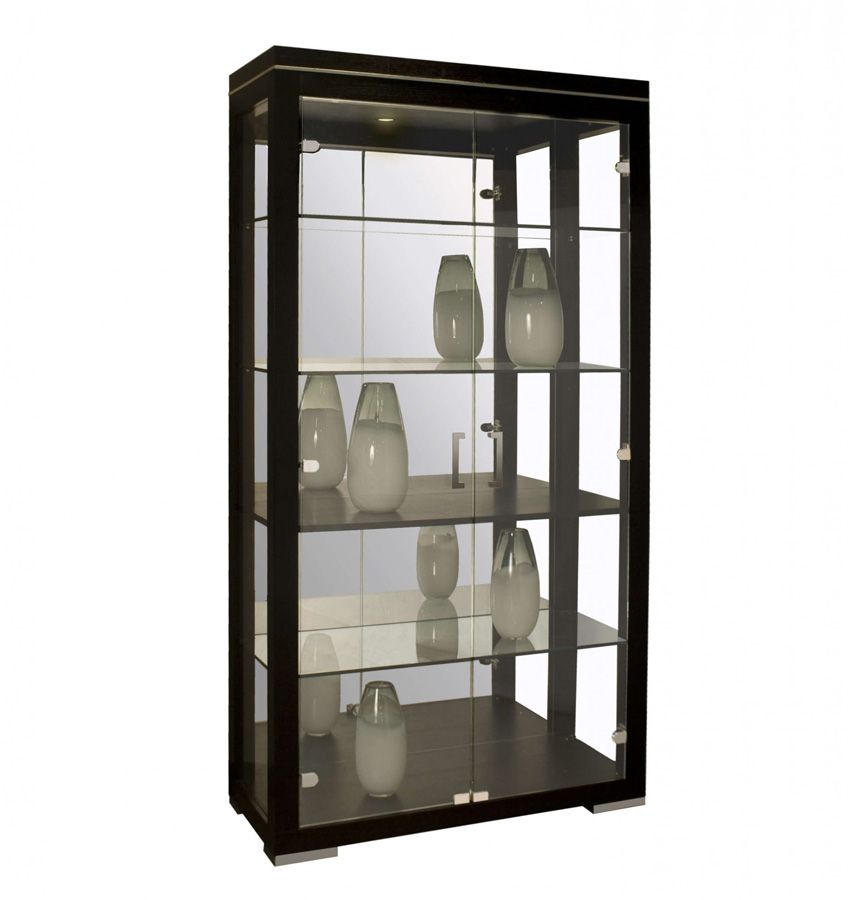 Fillmore Curio Cabinet Espresso Finish