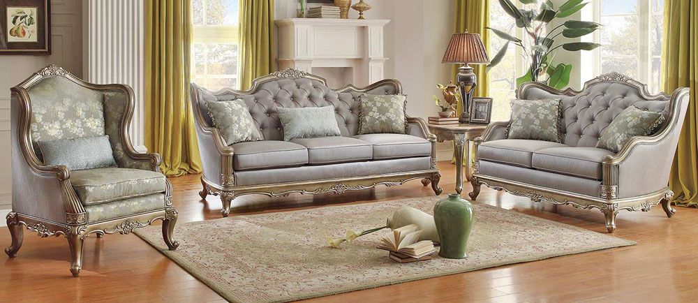 Fiona Classic Living Room Sofa