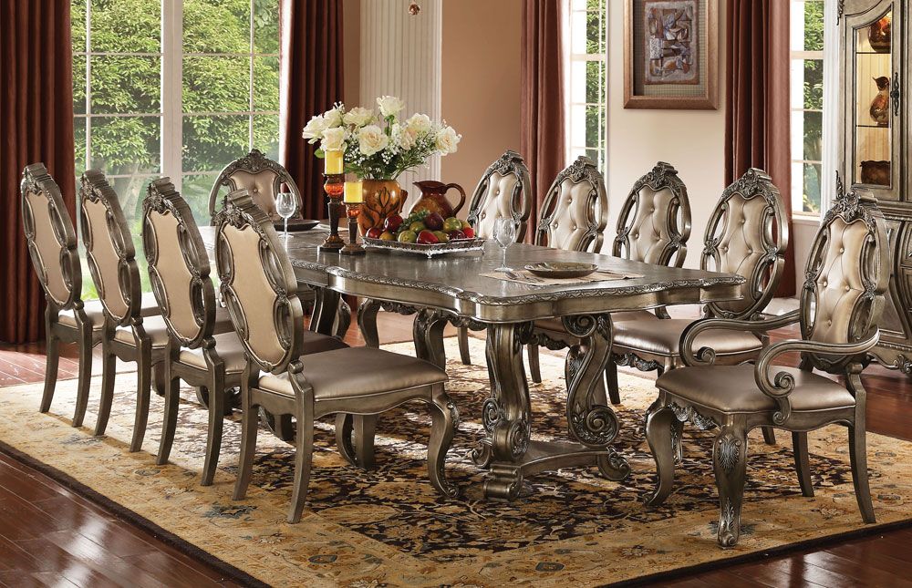 Firenza Traditional Style Table With Chairs