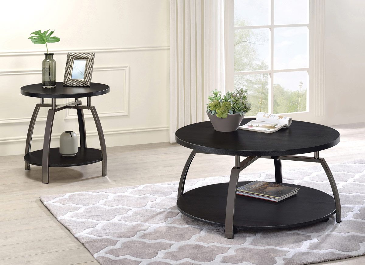 Flavie Round Coffee Table set