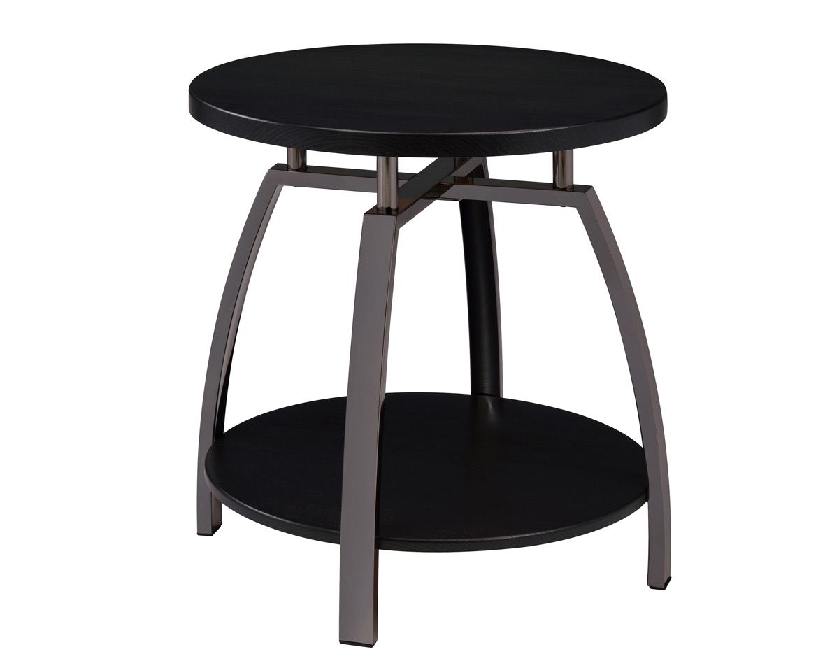 Flavie Round End Table