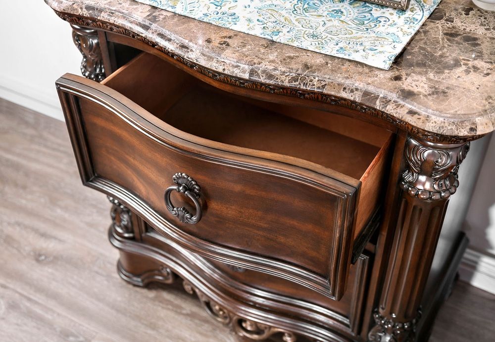 Fletcher Marble Top Night Stand