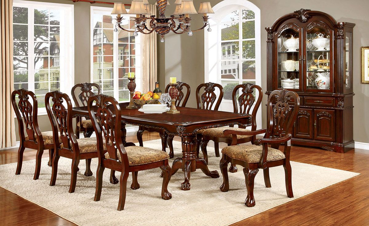 Florentina Traditional Formal Dining Table Set