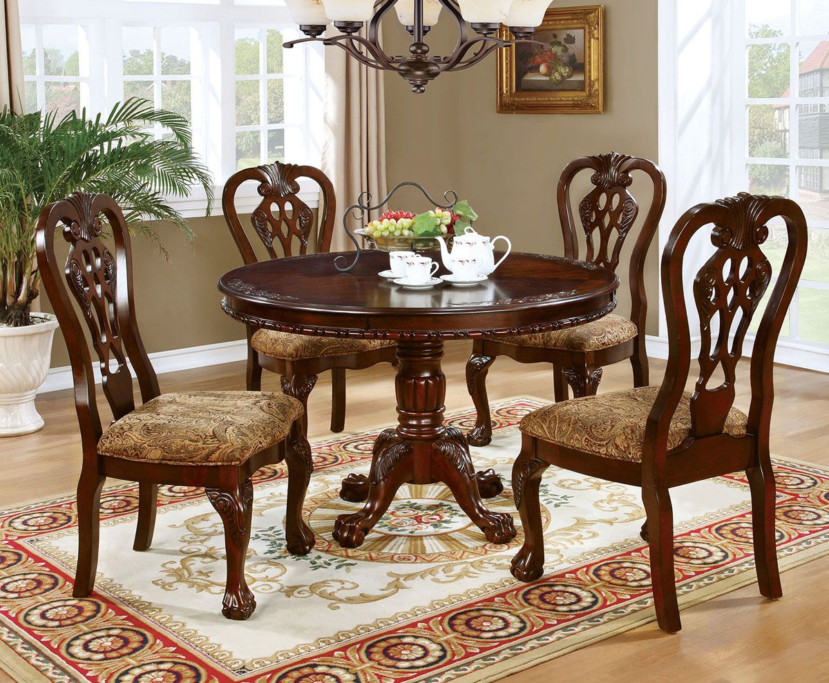 Florentina Round Top Dining Table Set