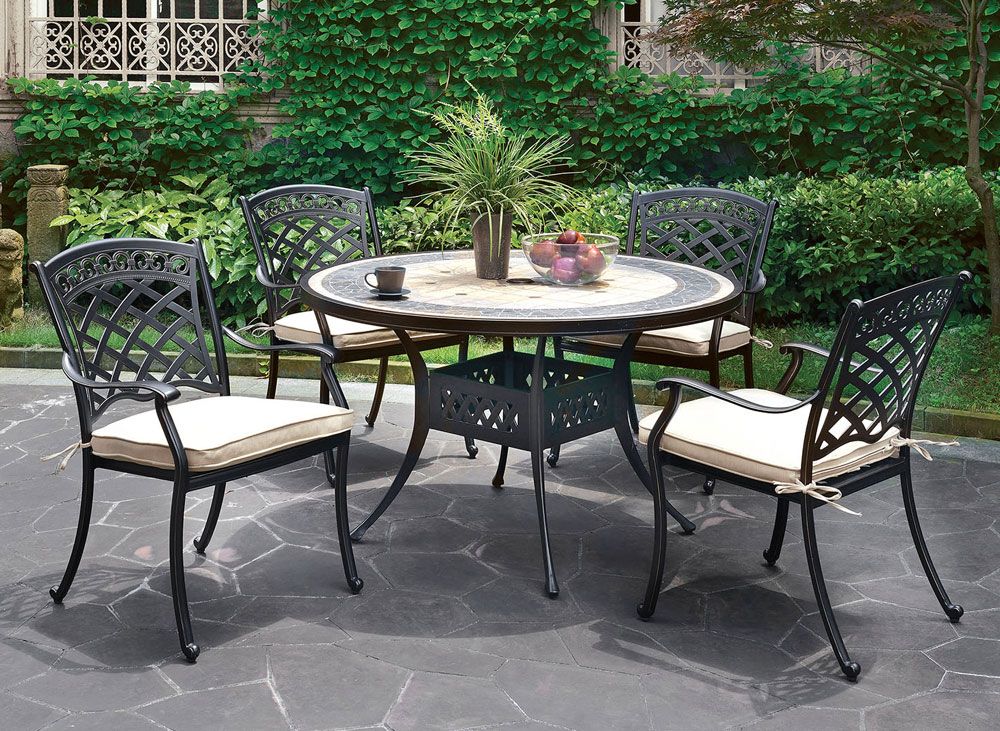 Festival Round Outdoor Table Set