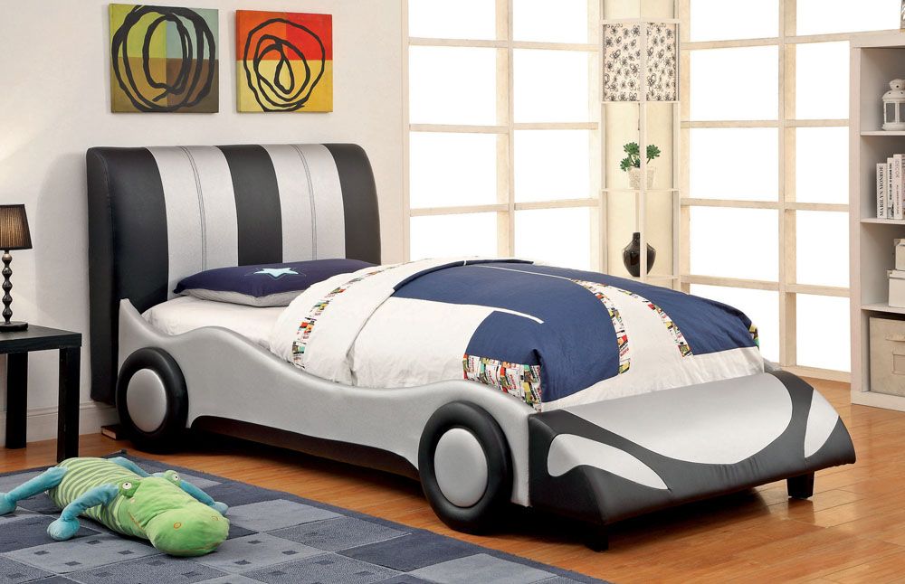 Formula One Twin Size Car Bed