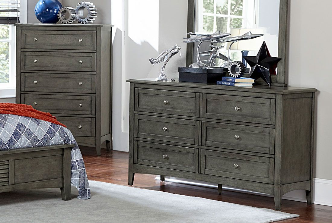 Furiani Grey Finish Dresser