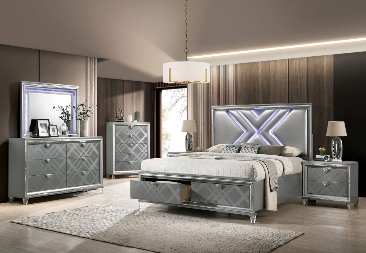 Galva Mirrored Bedroom Furniture