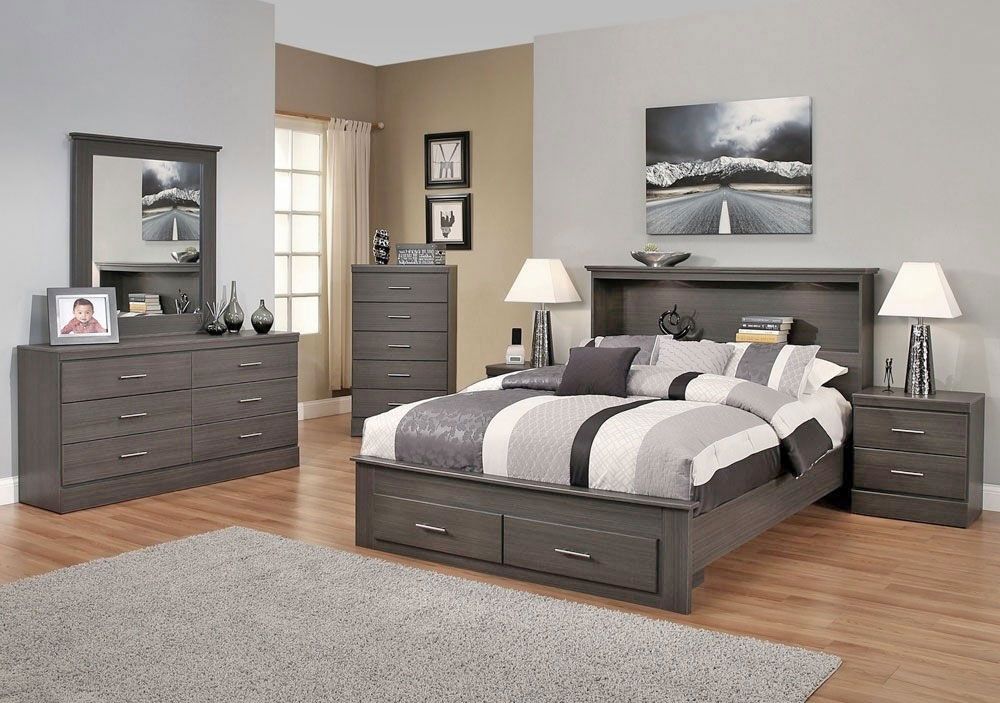 Gamma Modern Platform Bedroom