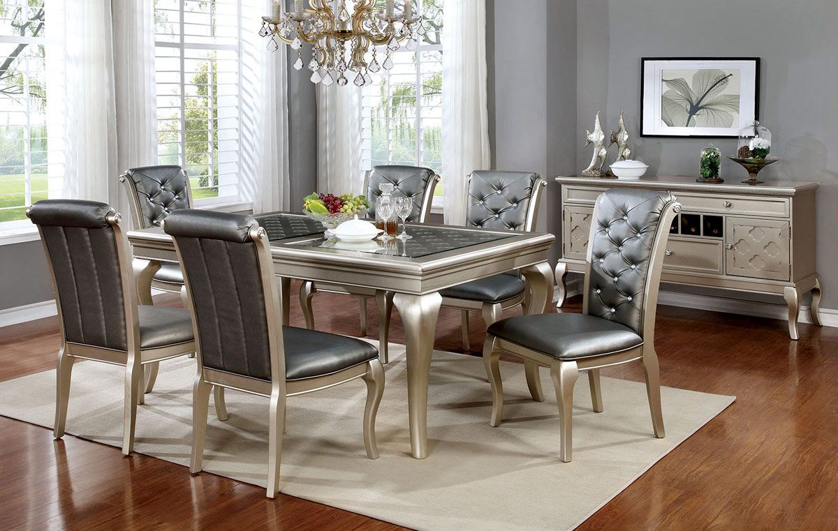Garey Table With Chair Set