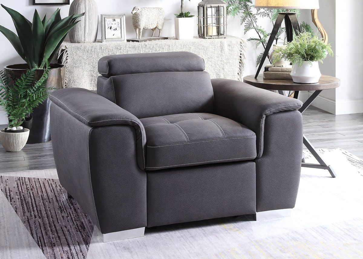 Gemma Gray Fabric Chair,Gemma Gray Sectional Sleeper,Gemma Gray Pullout Chair,Gemma Sectional Sleeper,Gemma Gray Sectional With Storage