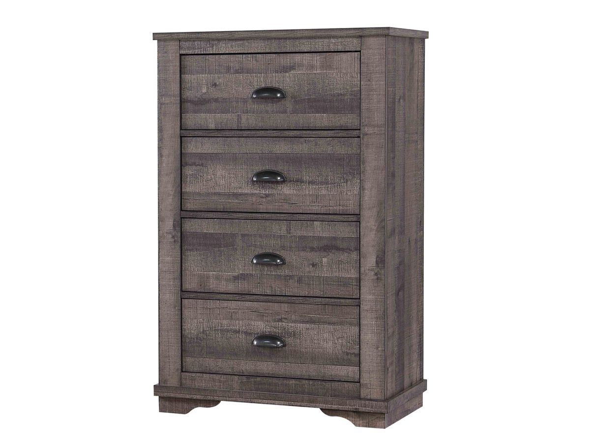 Geneva Rustic Grey Finish Chest