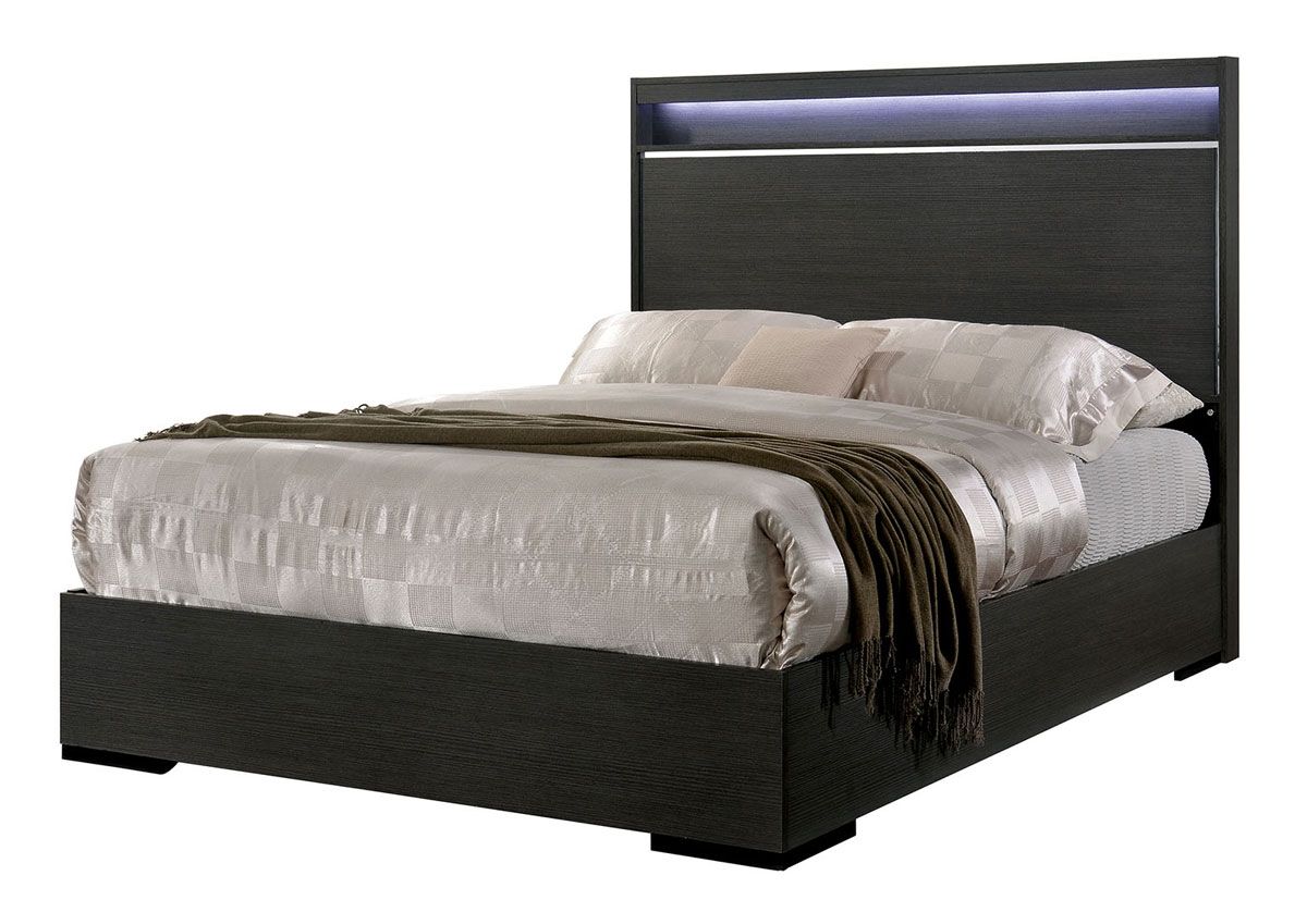 Gerrard Platform Bed With Light