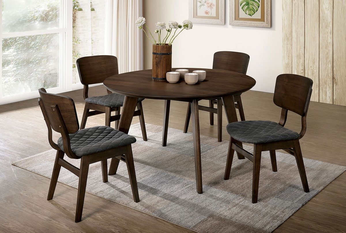 Gildyn 5-Piece Round Dining Table Set