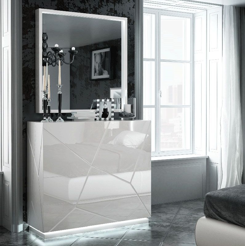 Giotto Single Dresser With Mirror