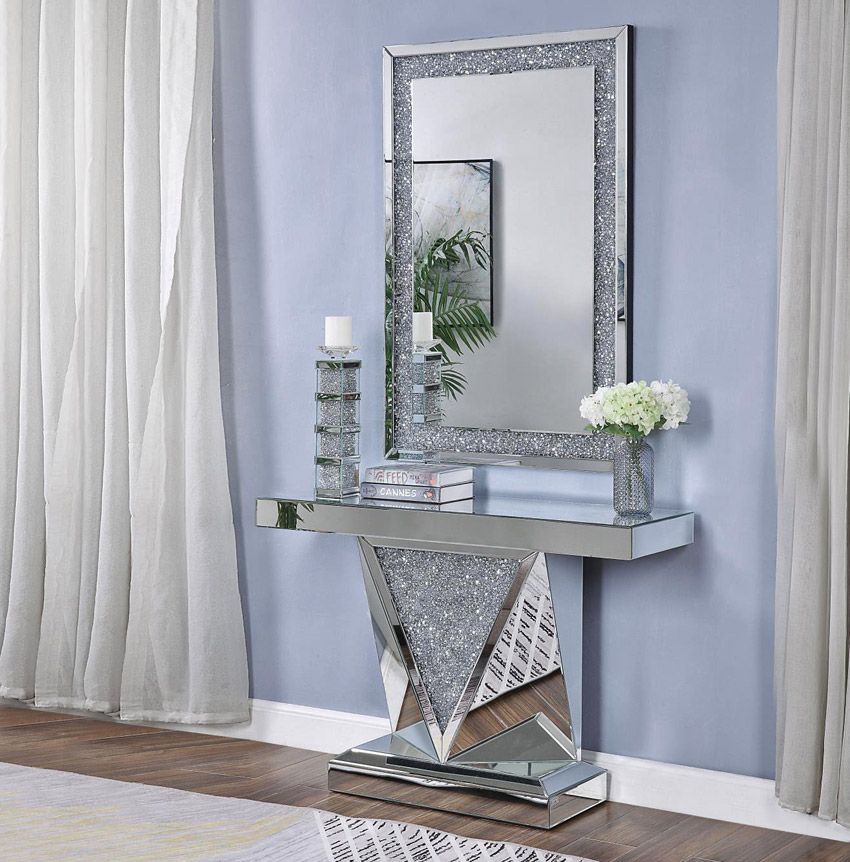 Glimmer Mirrored Console