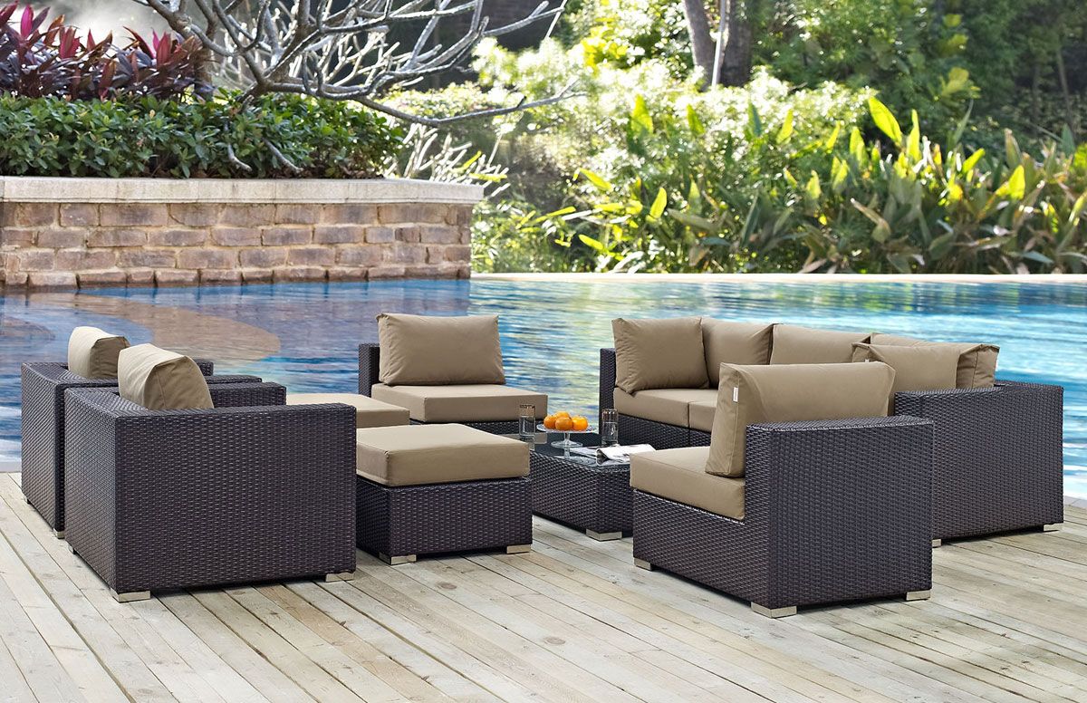 Gomer 8-Piece Outdoor Sofa Set