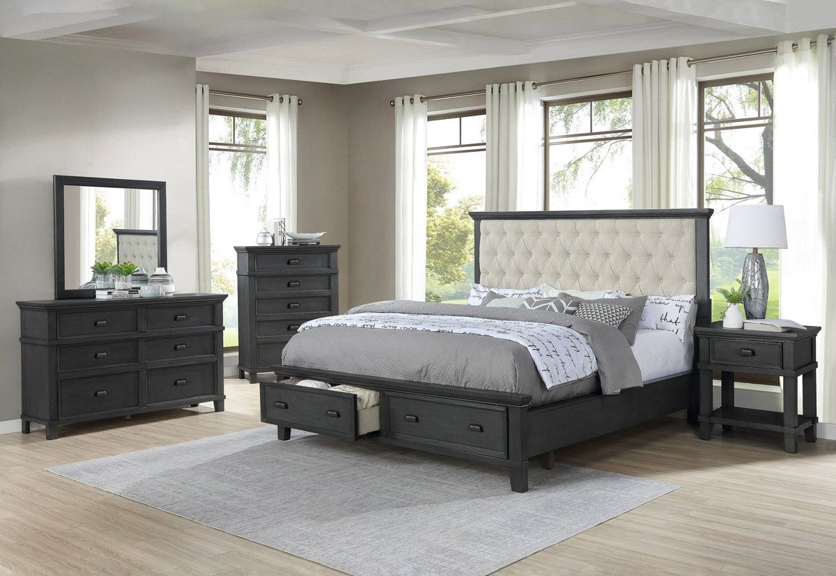 Grandeur Bed With Storage Drawers