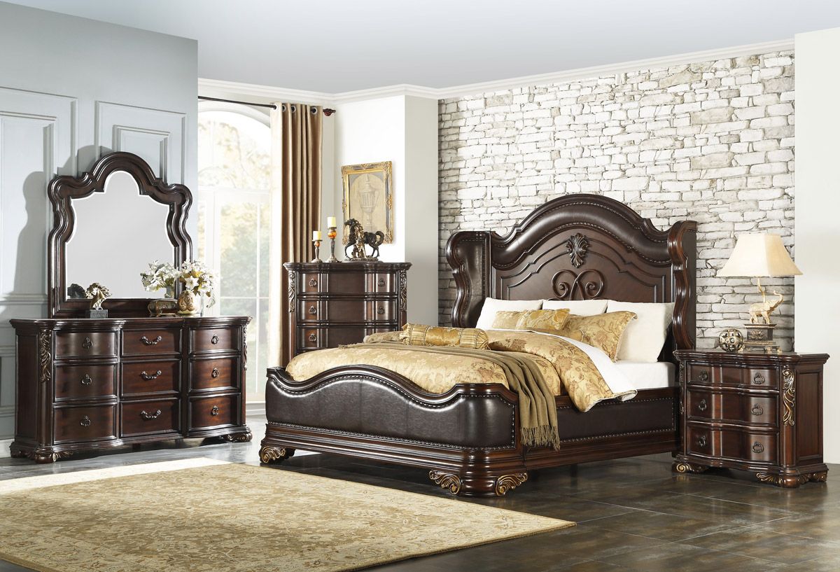 Grando Traditional Style Bedroom Collection