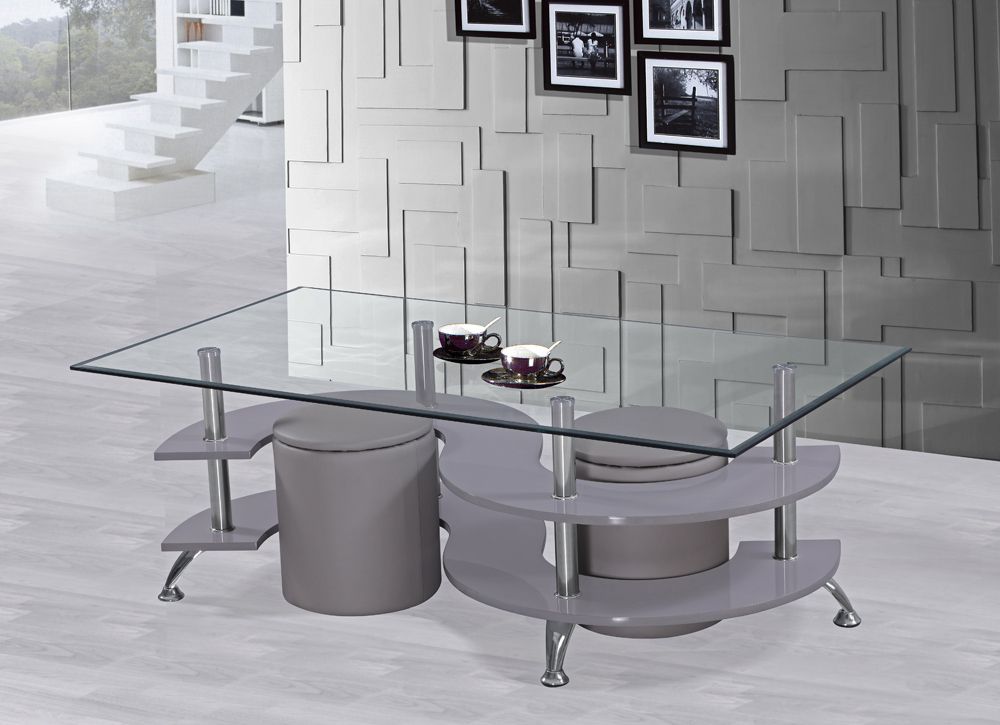 Nest Modern Grey Coffee Table