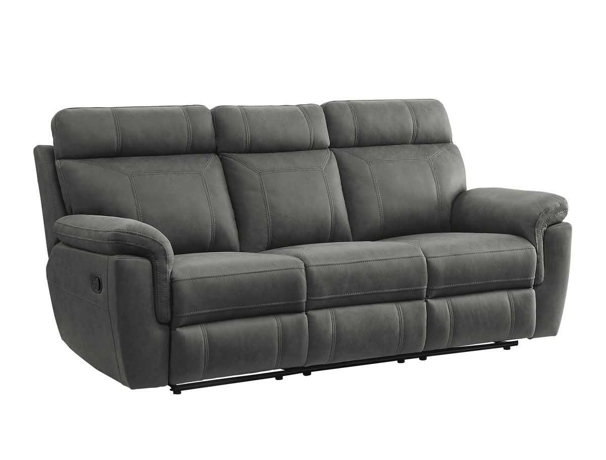 Guash Grey Recliner Sofa