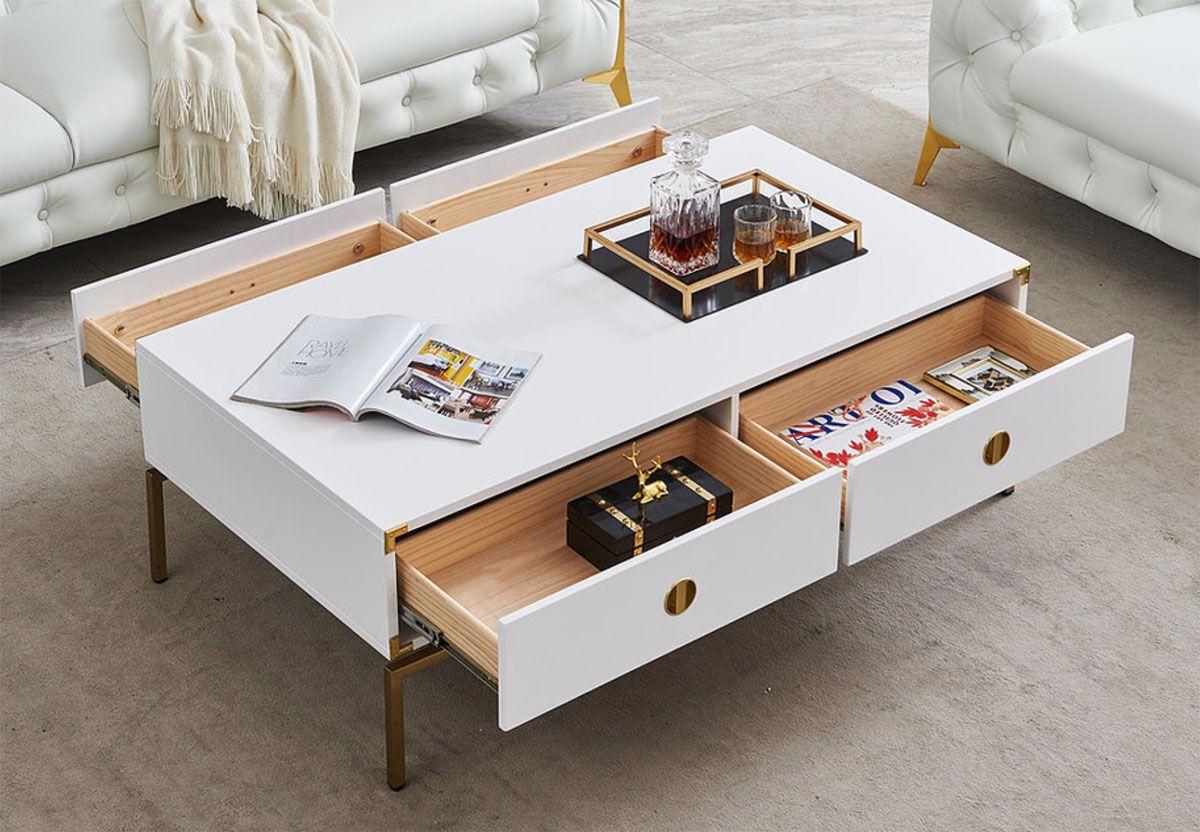 Hagelin Coffee Table Drawers