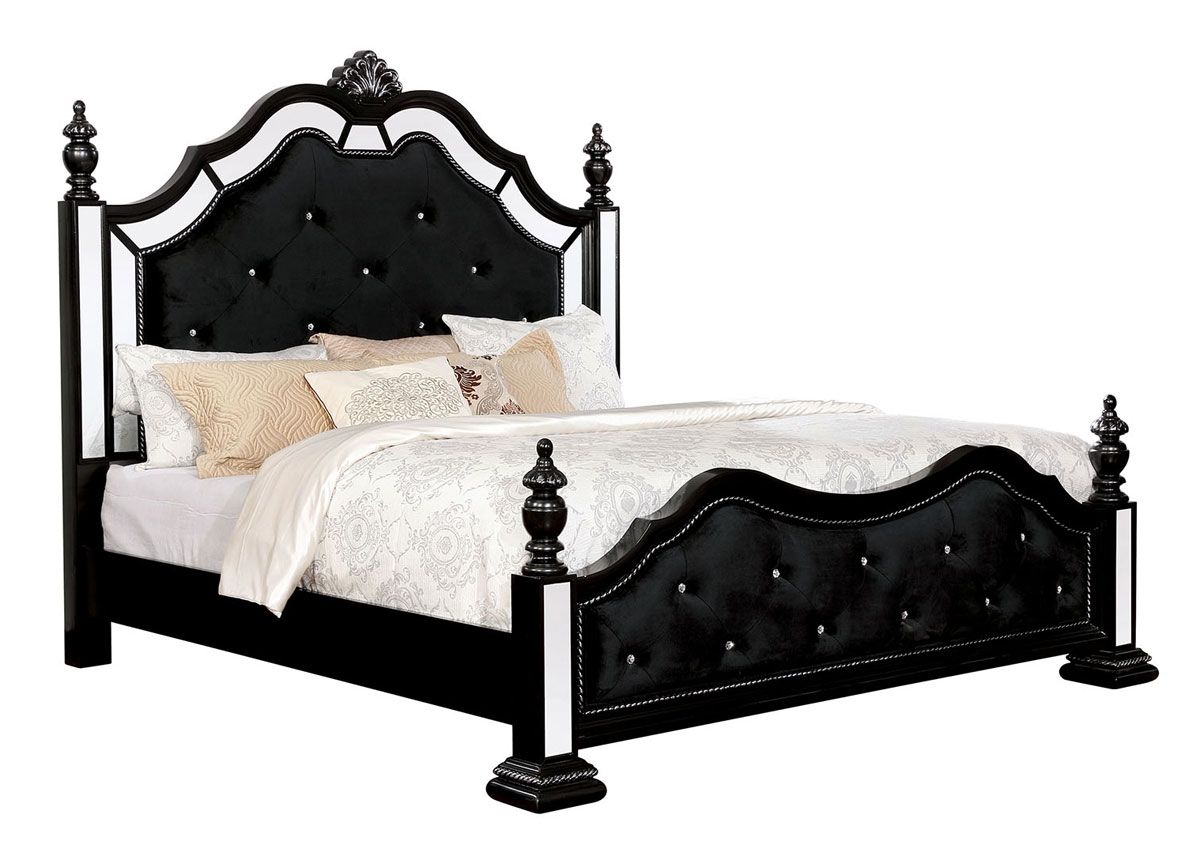 Hailey Mirror Accent Bed