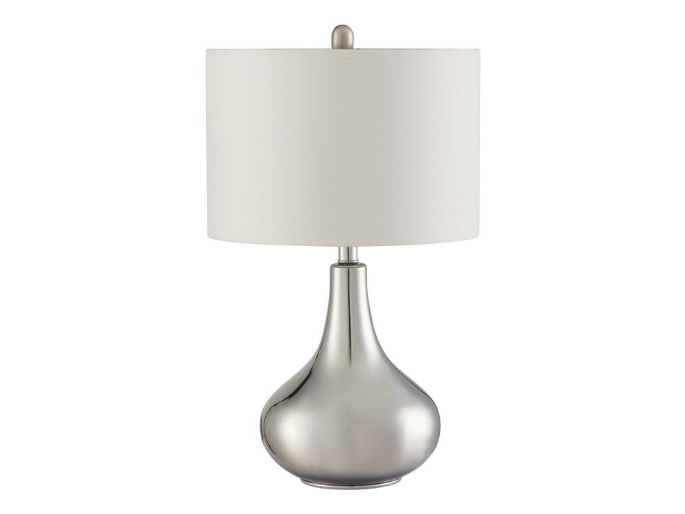 Halina Table Lamp Chrome Finish