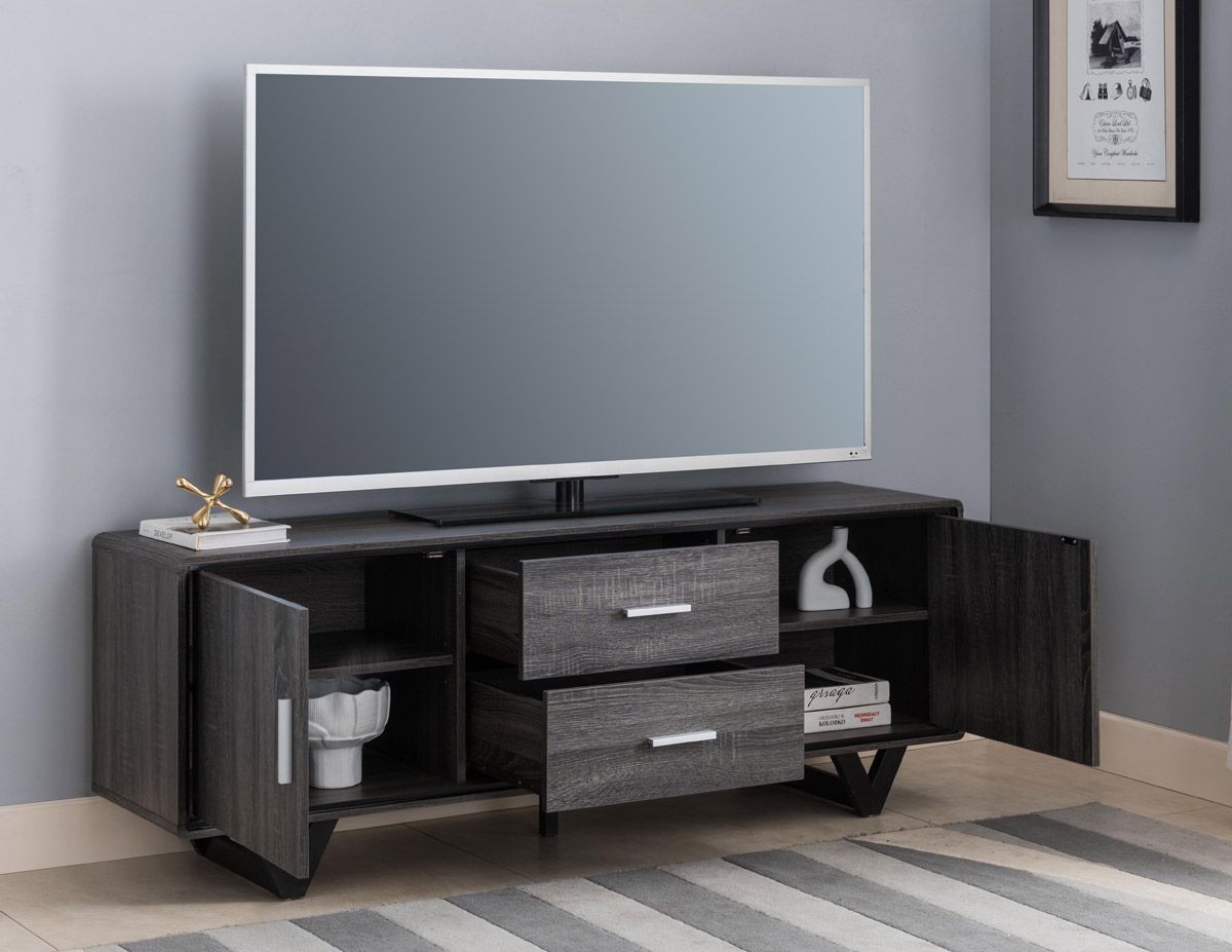 Hamlet Rustic Grey TV Stand Drawer