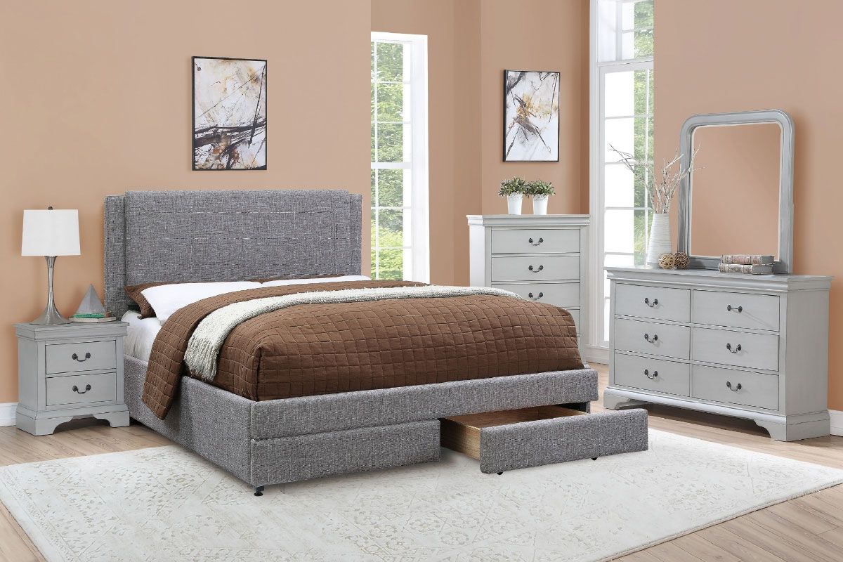 Harbor Bed With Storage Drawers