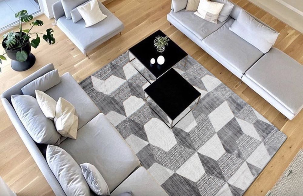 Harper Modern Rug Room Setting