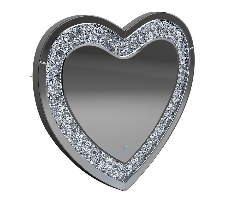 Heart Shape LED Light Accent Mirror