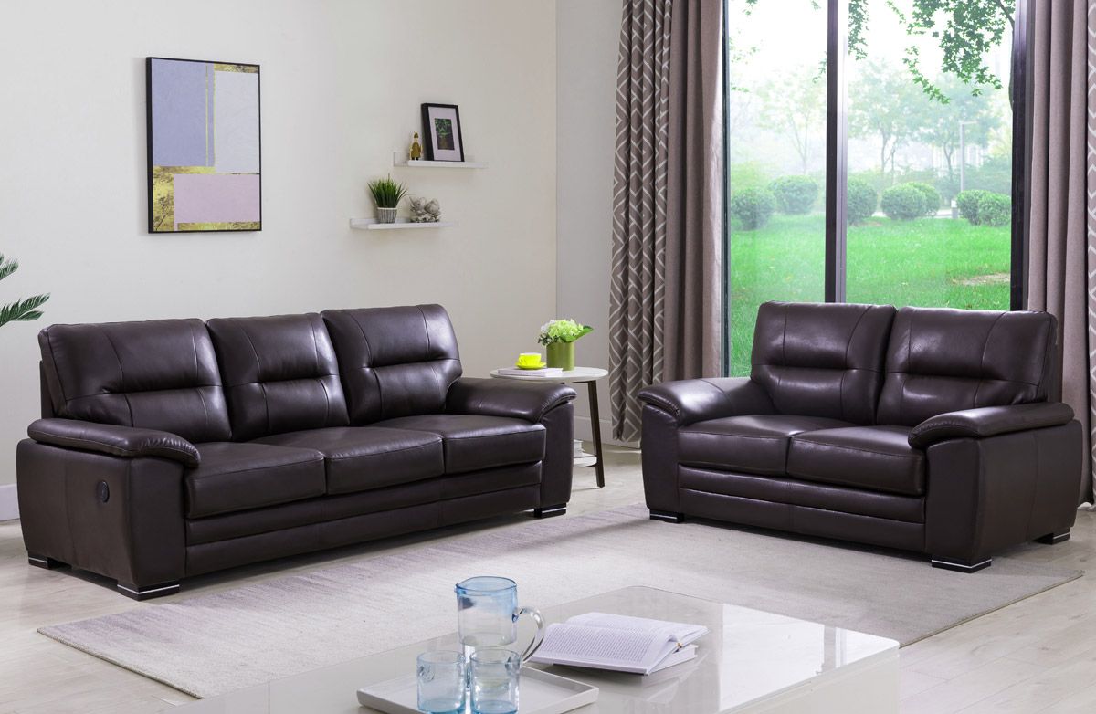 Hartford Casual Sofa Genuine Leather