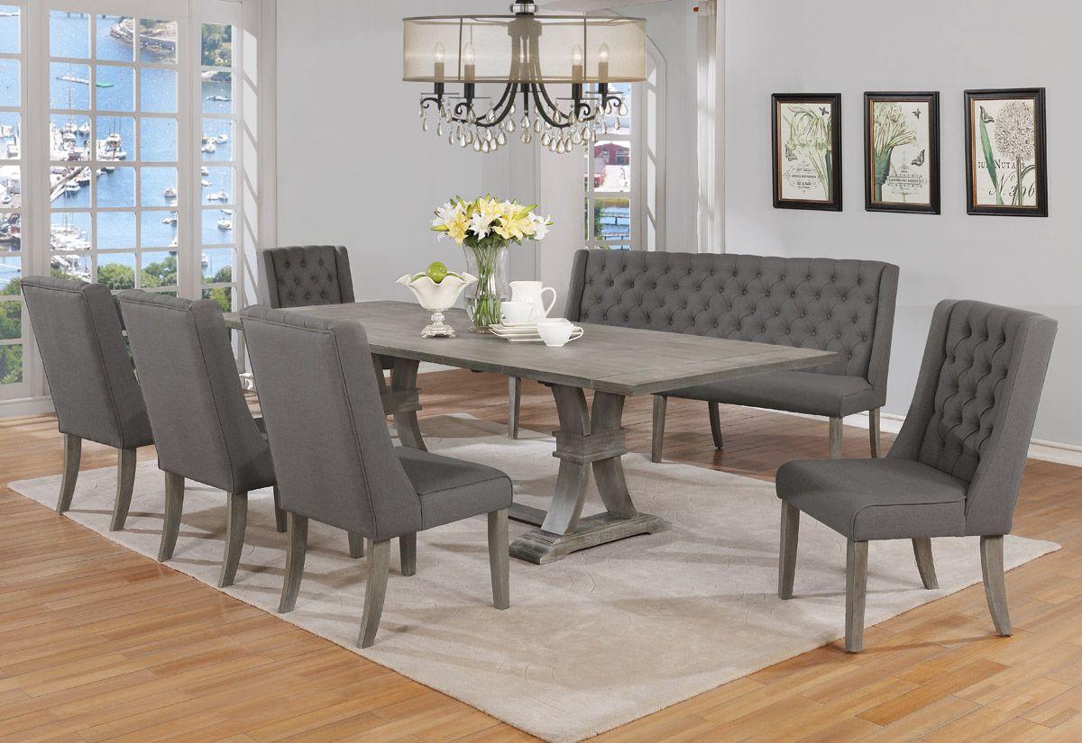 Hawn Dining Table With Bench Seat