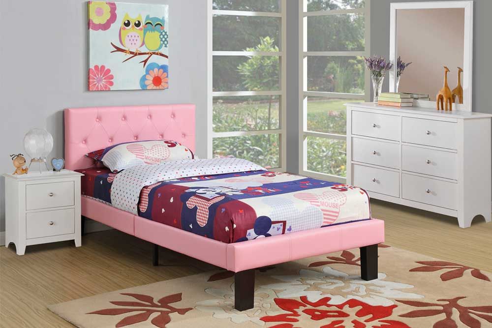 Helen Modern Leather Youth Bed