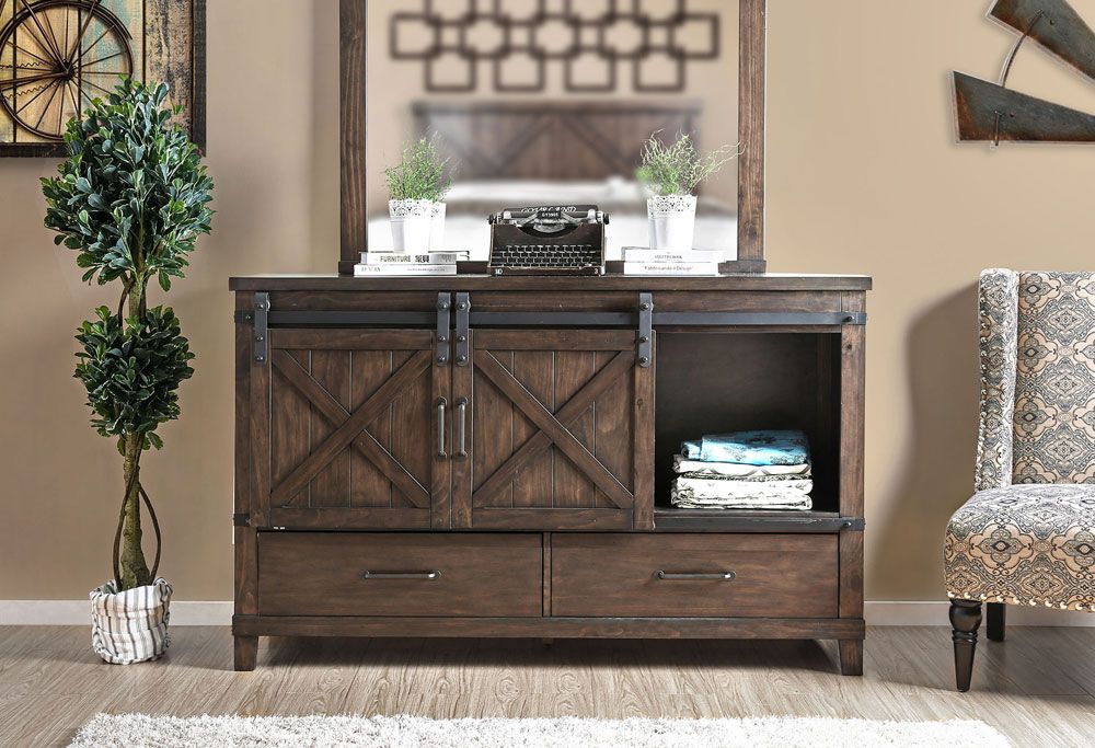 Hennessy Dresser With Barn Style Door